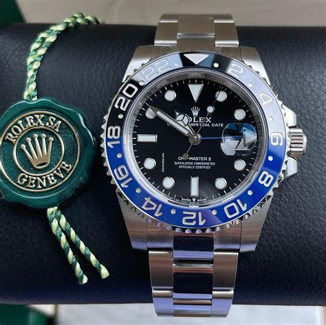 2022 rolex batman for sale|Rolex Batman .